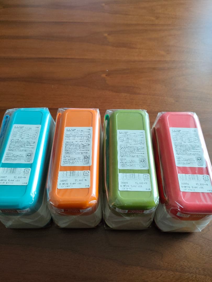 Disney　ランチボックス　4つセット