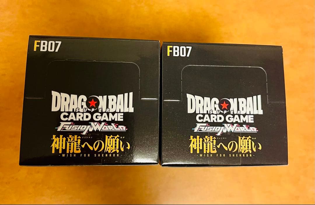ドラゴンボールカードゲーム FB07 神龍への願い 2BOX