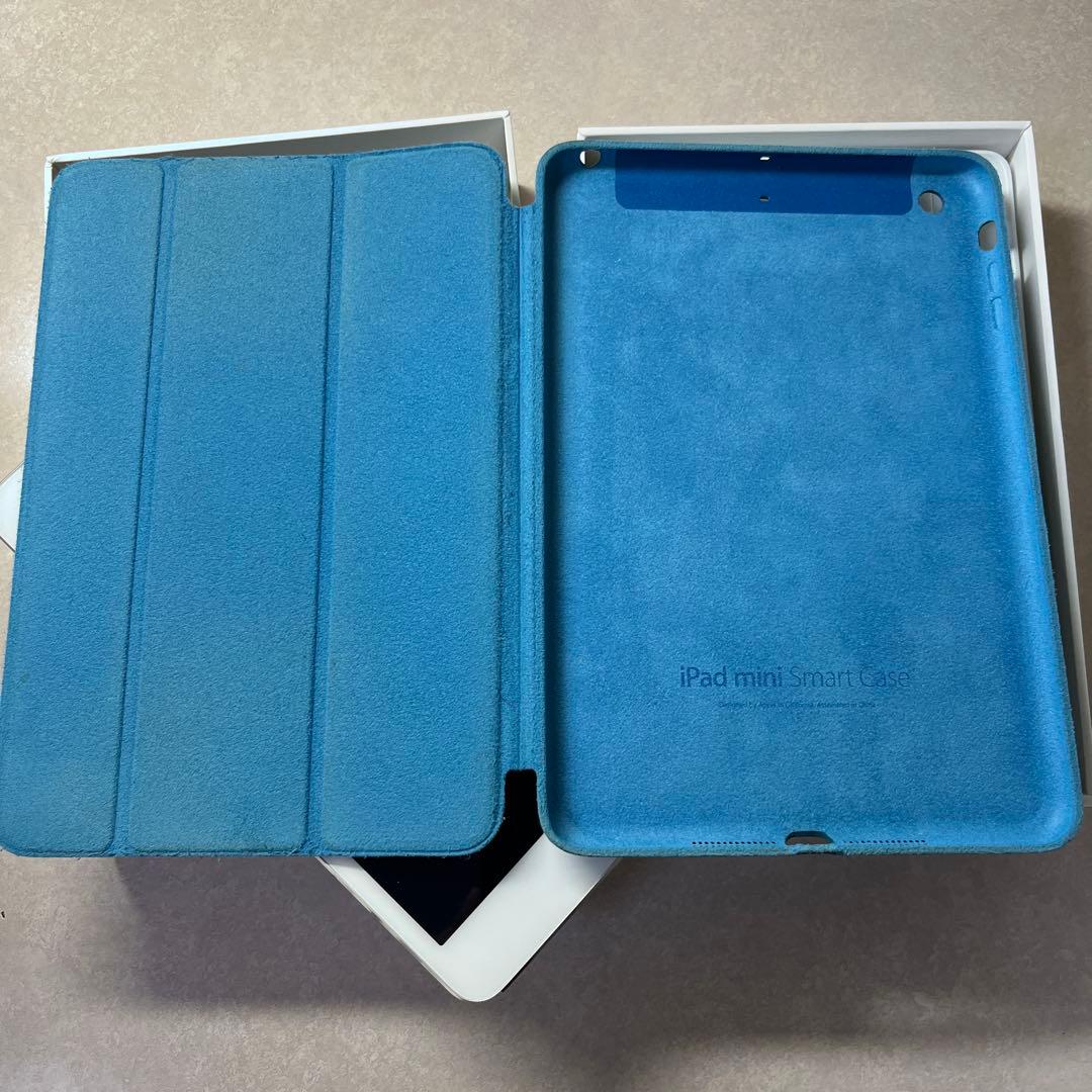 Apple iPad mini3 シルバー 128GB 箱付き 純正カバー