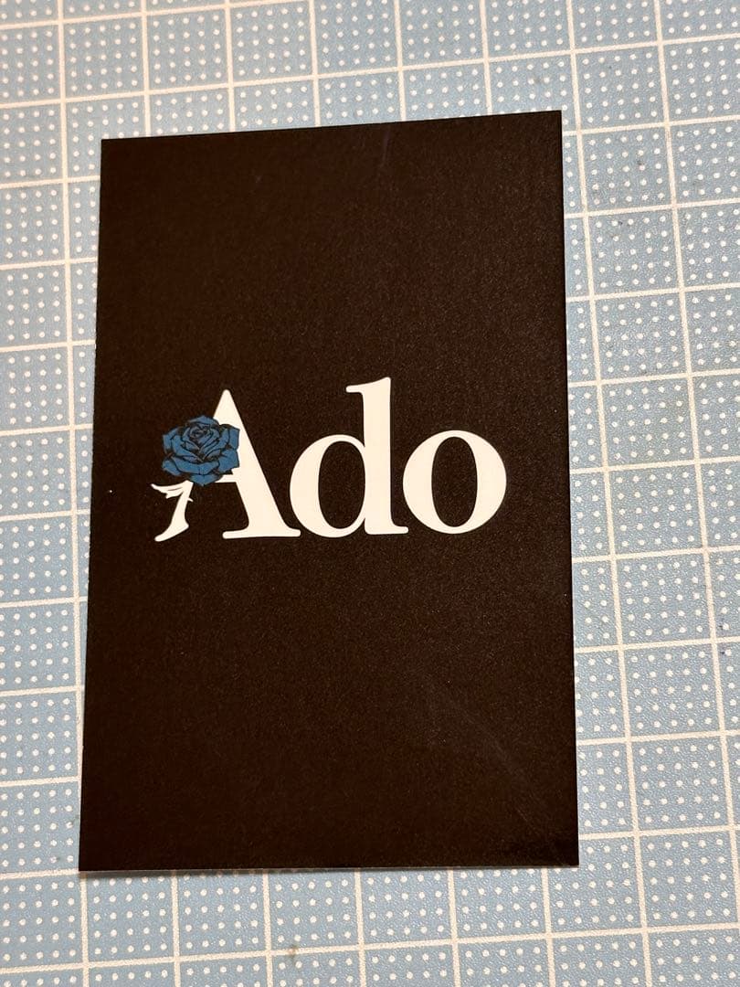 Ado 直筆 サイン マーズ グッズ チェキ チェキ風トレーディングカード