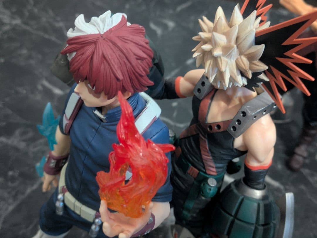 一番くじヒロアカ　FIGHTING HEROES　爆豪　緑谷　轟　切島