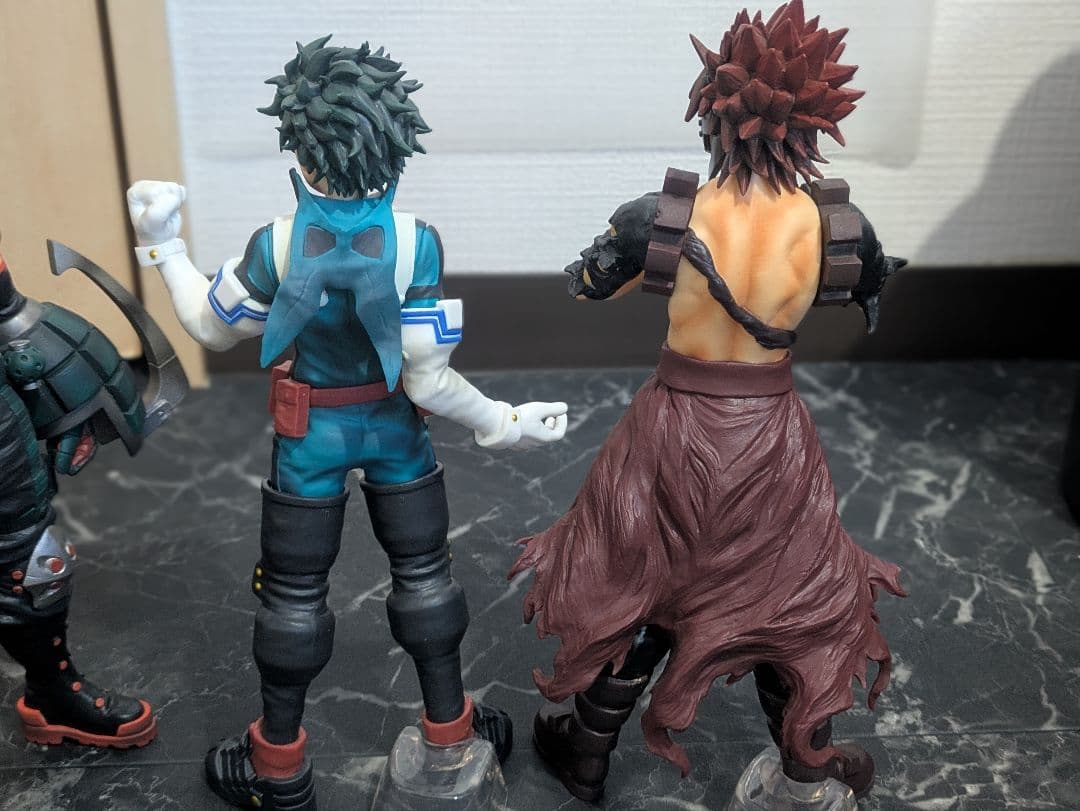 一番くじヒロアカ　FIGHTING HEROES　爆豪　緑谷　轟　切島