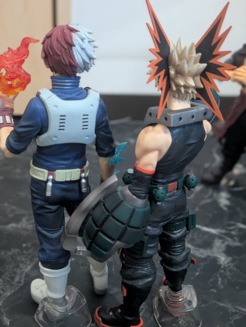 一番くじヒロアカ　FIGHTING HEROES　爆豪　緑谷　轟　切島