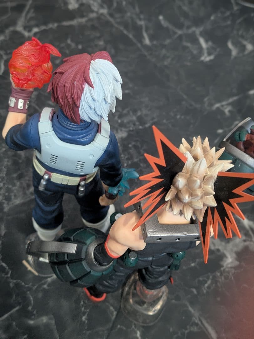 一番くじヒロアカ　FIGHTING HEROES　爆豪　緑谷　轟　切島