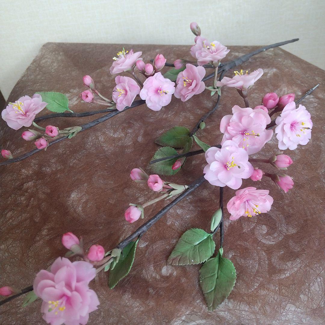 おたんこなす様♡専用 クレイフラワーサンダーソニア＊ 八重桜