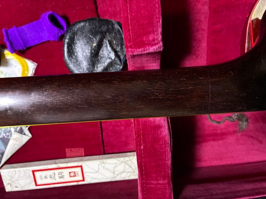 高級津軽三味線！美品です。重量棹1126g