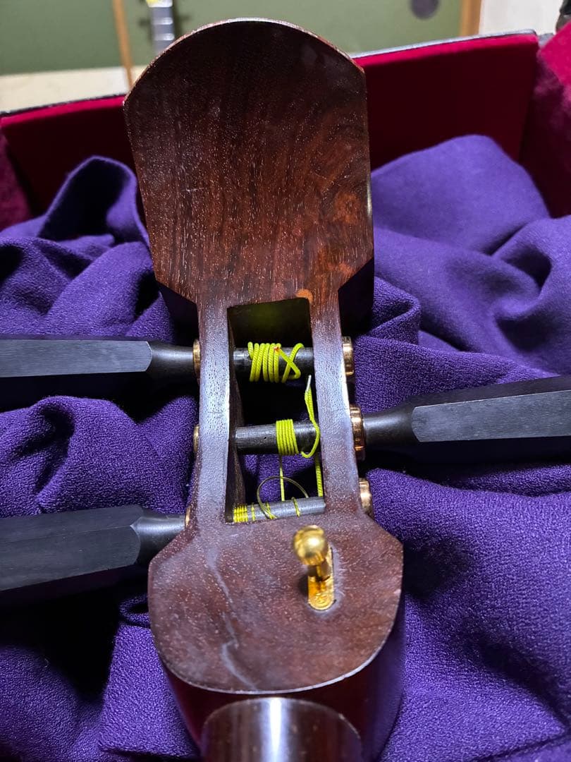 高級津軽三味線！美品です。重量棹1126g