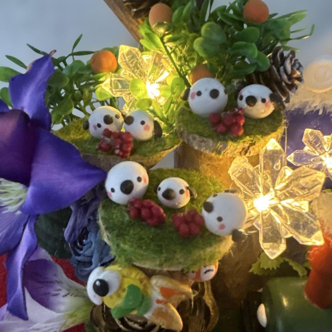 どんぐりアート♡祝　端午の節句　皆んなでハッピーこどもの日BIGオブジェ♡