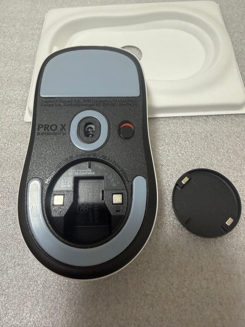 【美品】Logicool G PRO X SUPERLIGHT 2c ホワイト