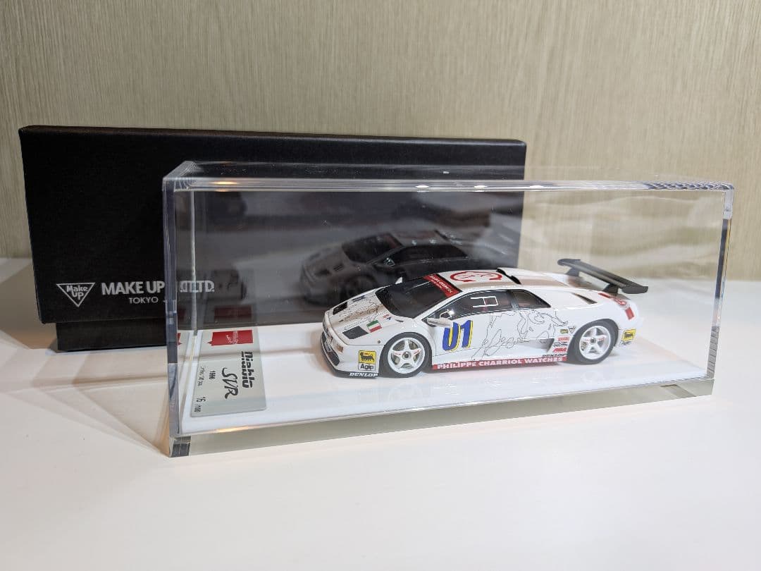 1/43 アイドロン　ディアブロレーシング1996 ランボルギーニロゴ　ホワイト