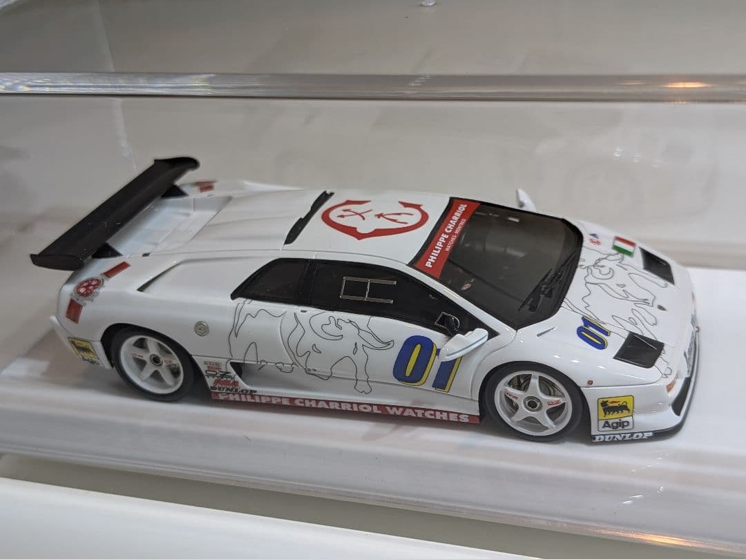 1/43 アイドロン　ディアブロレーシング1996 ランボルギーニロゴ　ホワイト