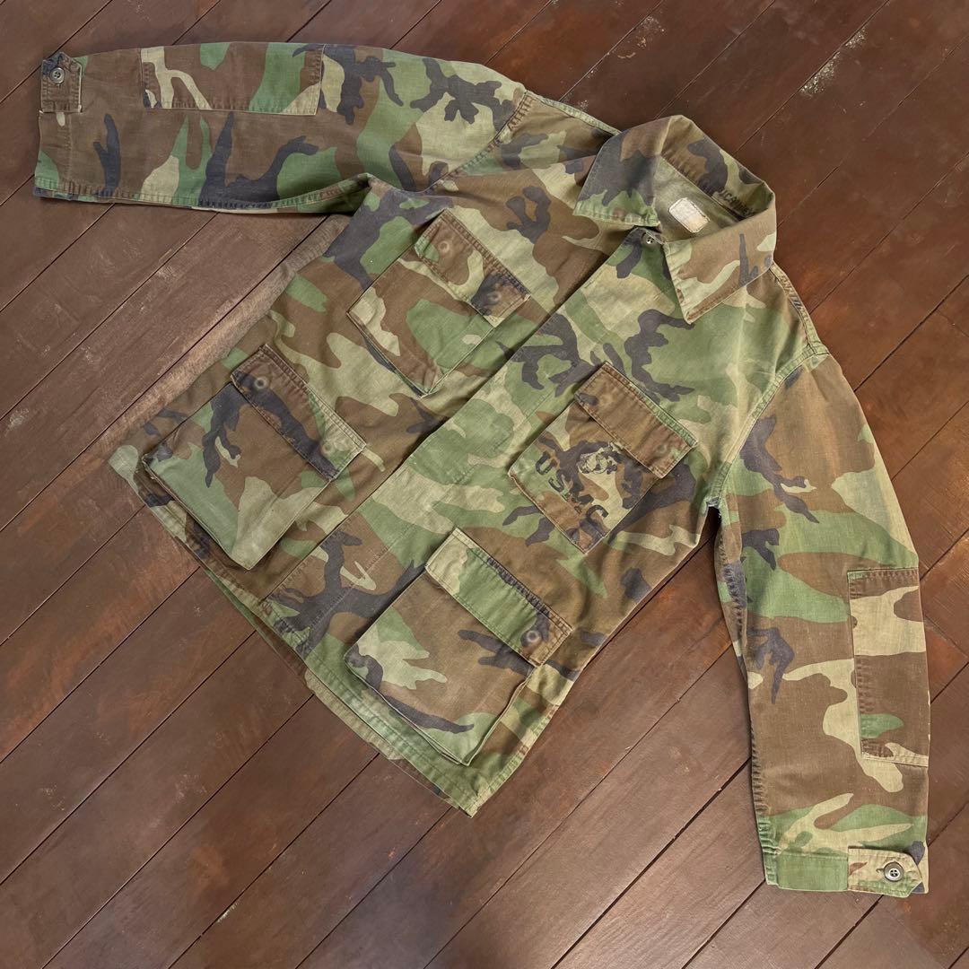 【USMC 米海兵隊】フィールドジャケット カモ 迷彩 米軍 NAVY