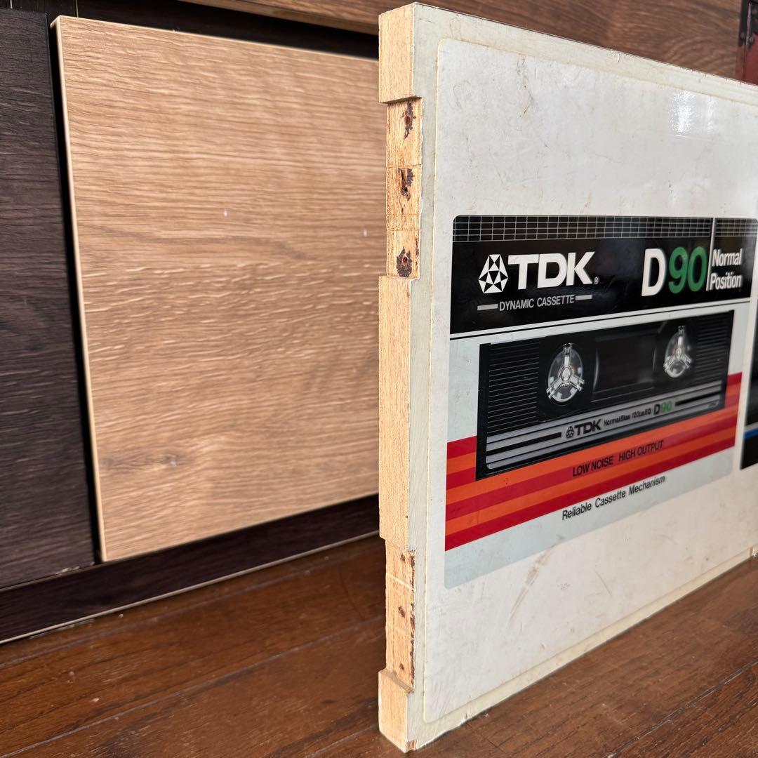 【非売品・当時物】TDK カセットテープ 什器 パネル 昭和レトロ 希少