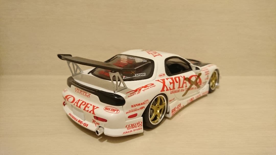 1/24 ホットワークス　D1 APEX　RX-7 FD3S　今村陽一
