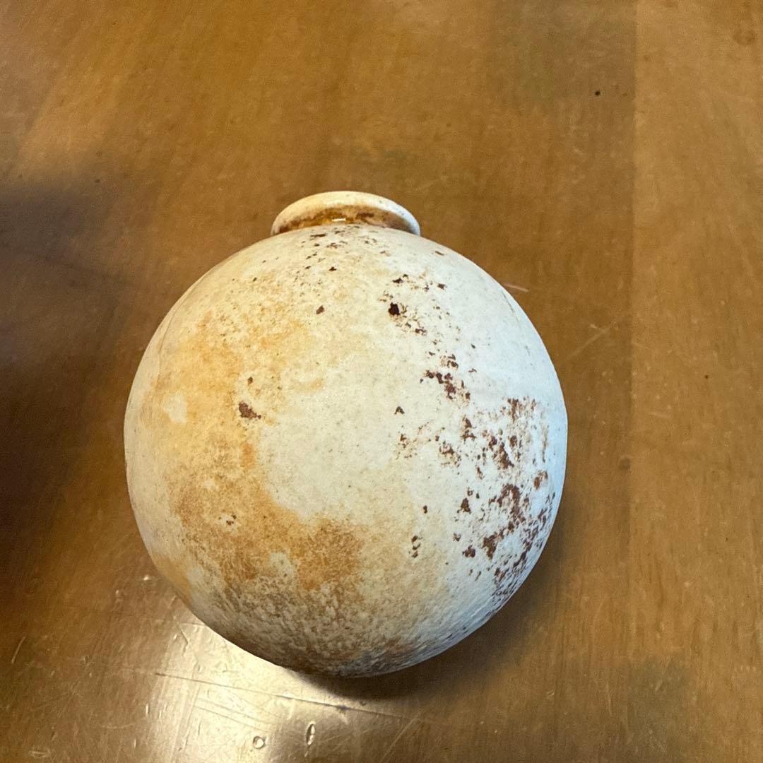 陶器製手榴弾　一輪挿し4点セット