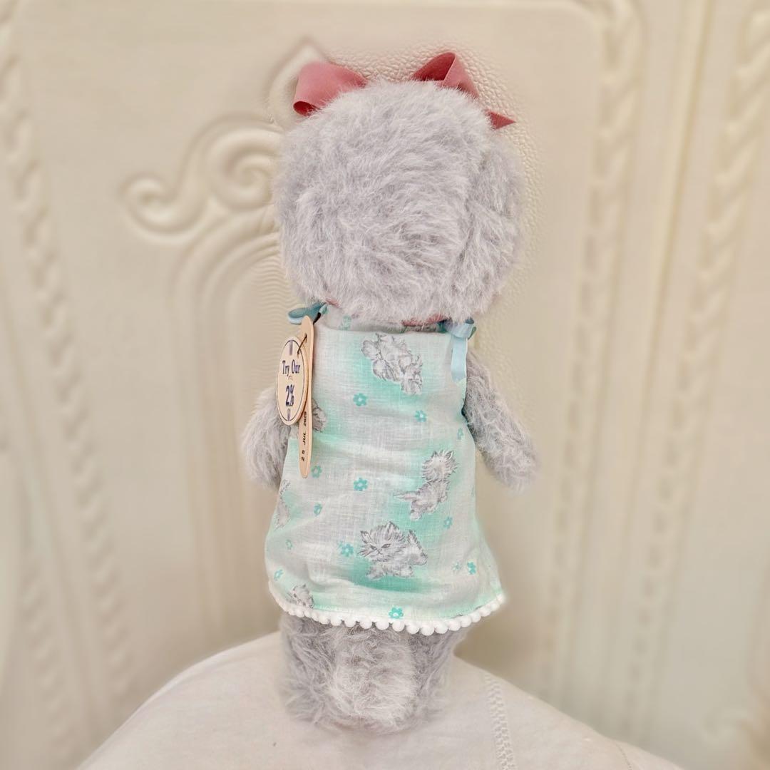 作家様ぬいぐるみ 猫 約30cm 抽選作品 タグ付き 美品