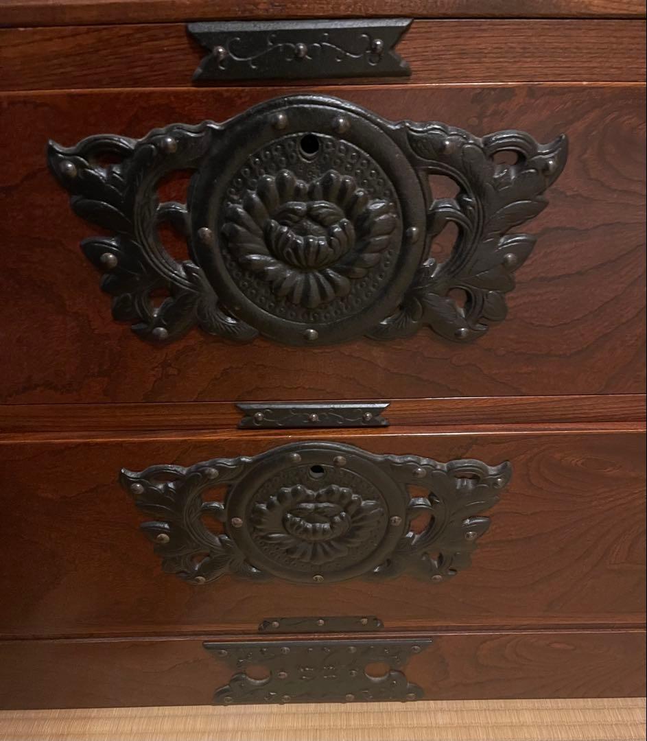 アンティークレトロ岩谷堂箪笥　衣装箪笥　和家具　岩手伝統工芸　クローゼット