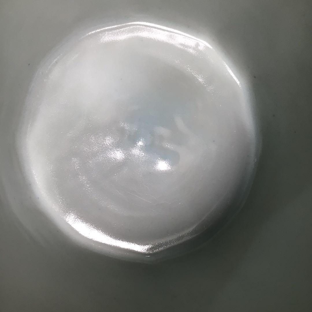 Ｍ７７７　水指　『凌山造』『染付山水人物文』『呉須十二角水指』　共箱　茶道具