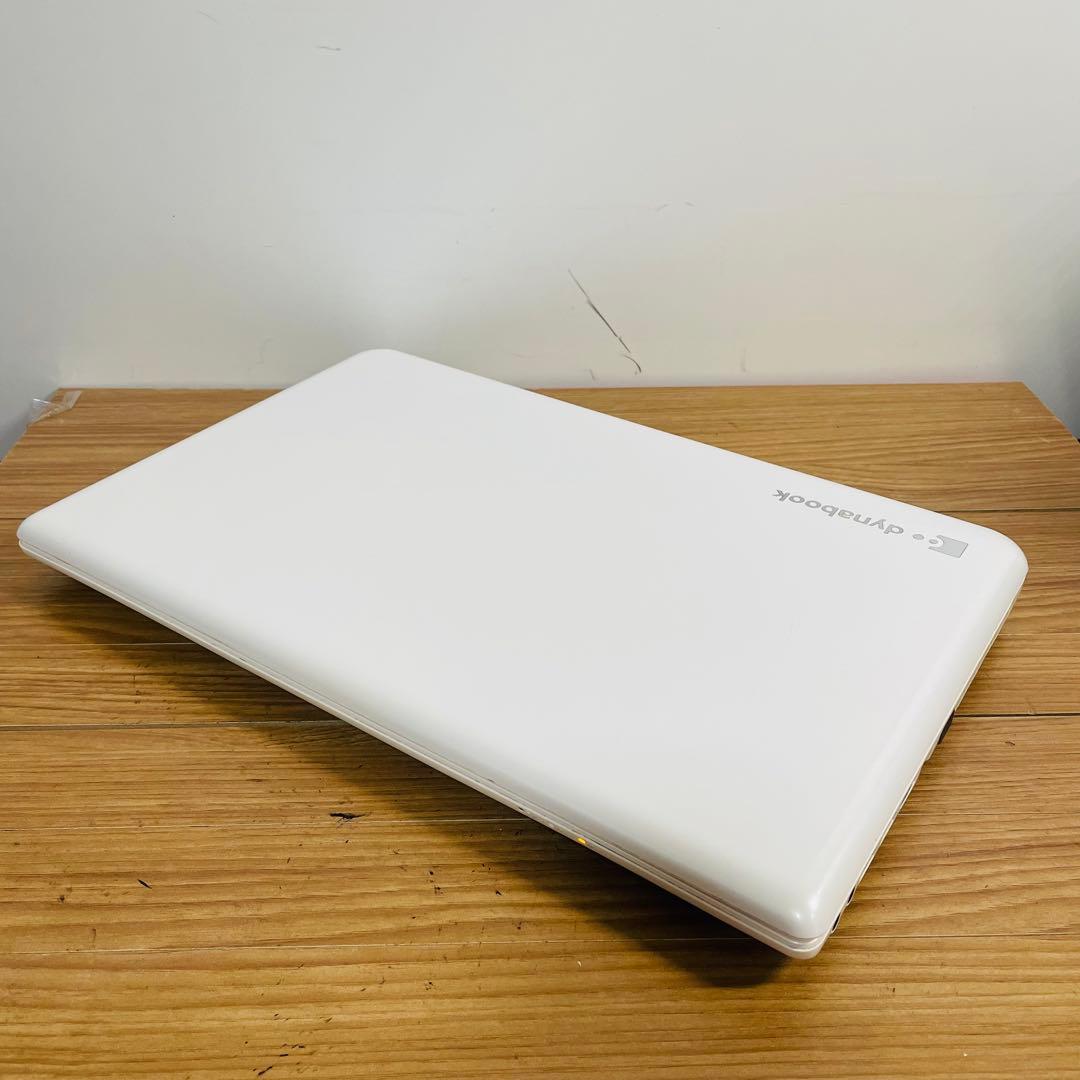 すぐ使える設定済みSSD東芝ノートパソコンWindows11オフィスカメラDVD