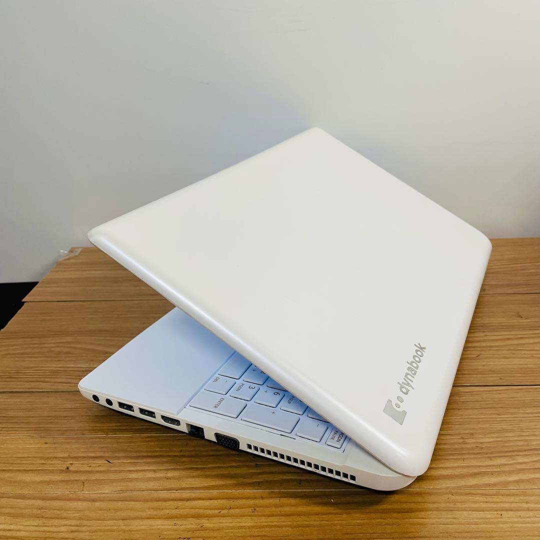 すぐ使える設定済みSSD東芝ノートパソコンWindows11オフィスカメラDVD
