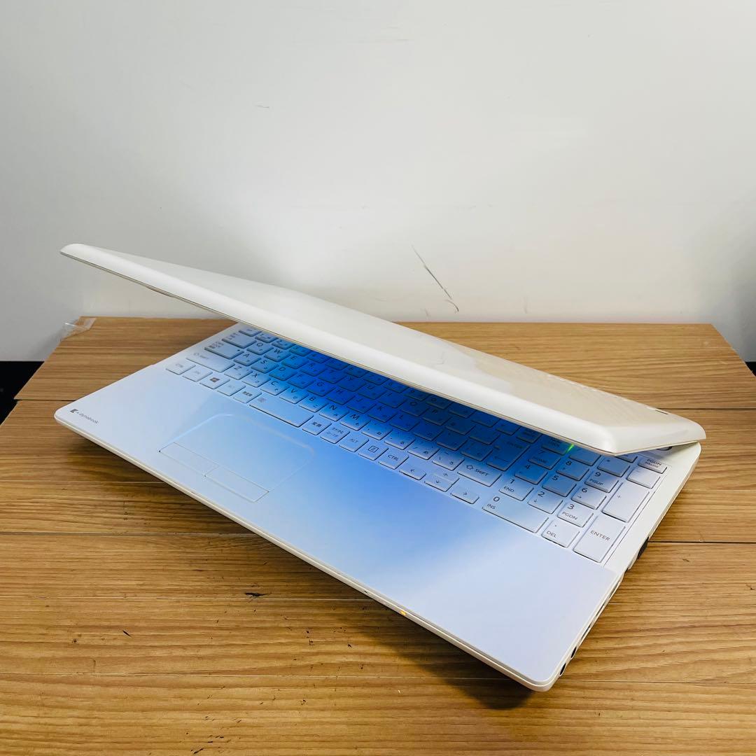 すぐ使える設定済みSSD東芝ノートパソコンWindows11オフィスカメラDVD