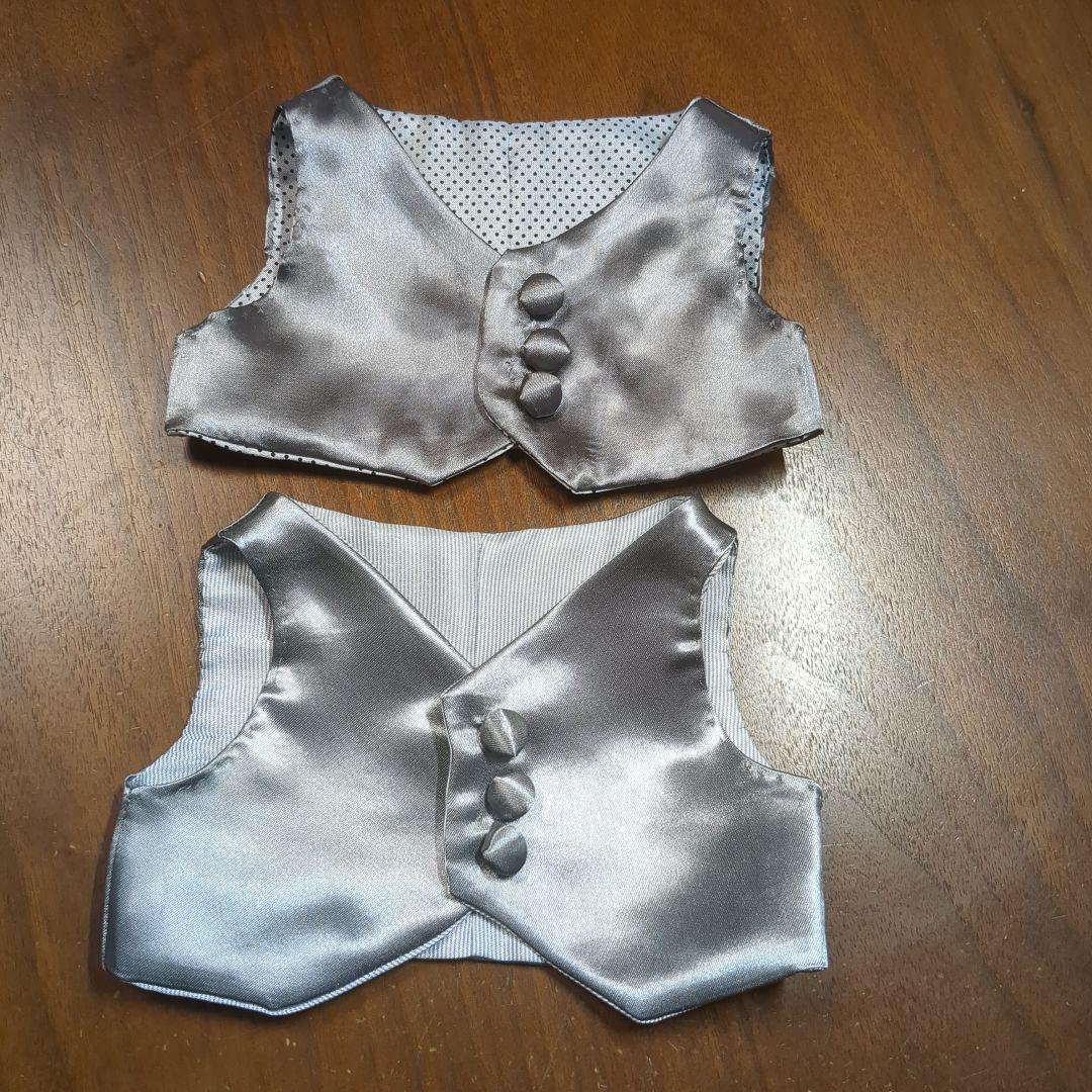 ダッフィータキシード 靴用サンプル生地