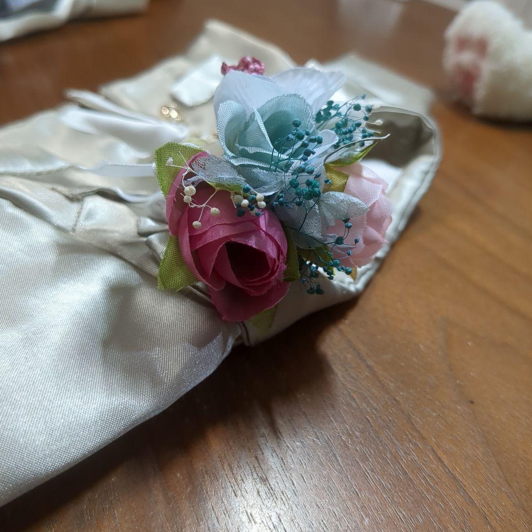 ダッフィータキシード 靴用サンプル生地