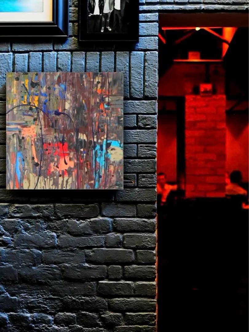 インテリア 抽象画 クール アート パネル 現代アート 原画 インテリア モダン