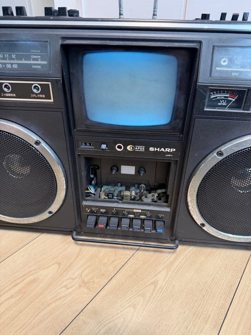 シャープ 5P-R2U ラジカセ　ジャンク