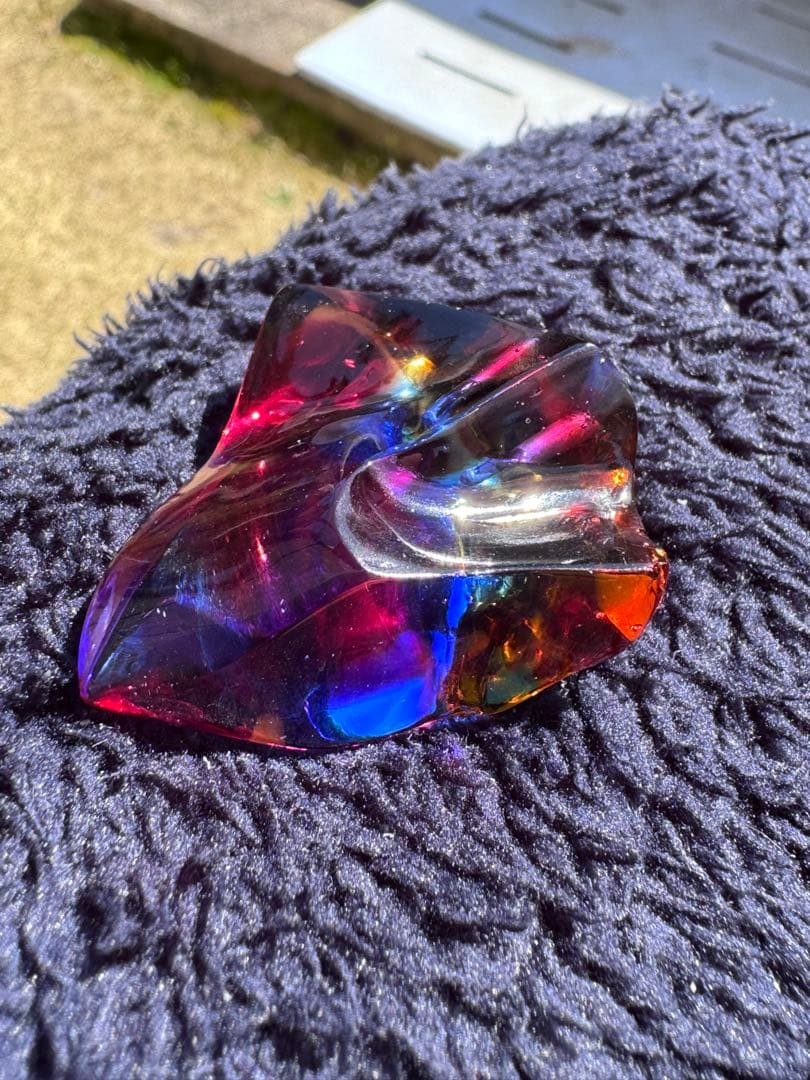 アンダラクリスタル　マルチカラー　ネックレス　　ペンダント