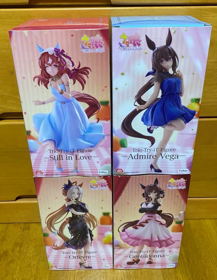 ウマ娘　4体セット　ラウンドワン限定