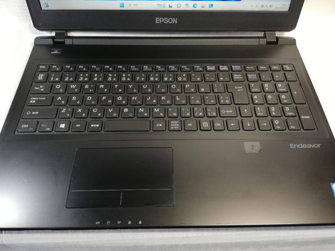 Windowsノート本体 EPSON Endeavor NJ4100 Windows11/office