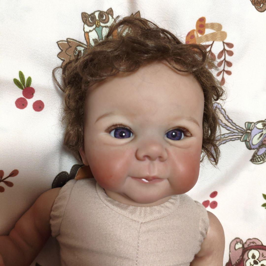 美品】ぷっくりほっぺちゃん２体セット♡ずっしり重たいリボーンドール※服付きません