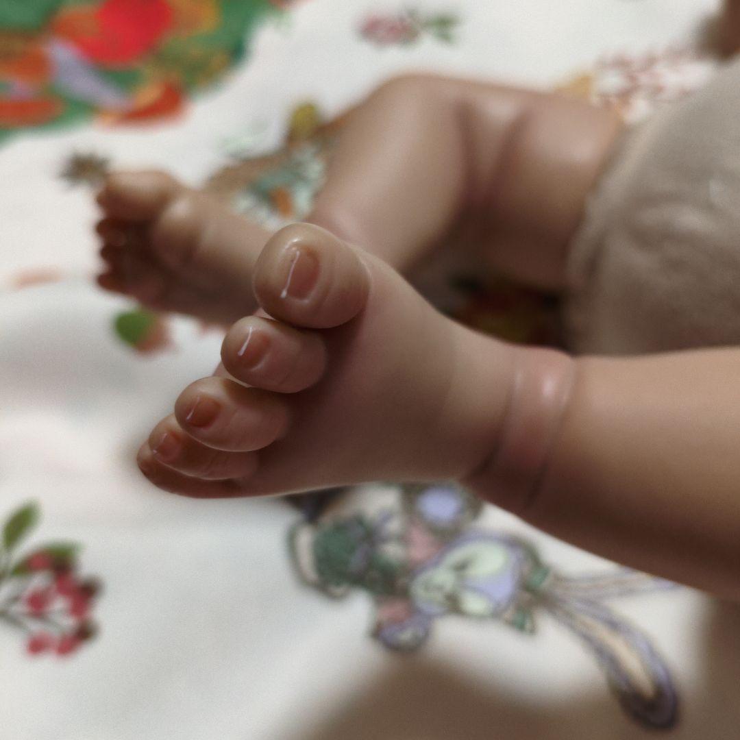 美品】ぷっくりほっぺちゃん２体セット♡ずっしり重たいリボーンドール※服付きません