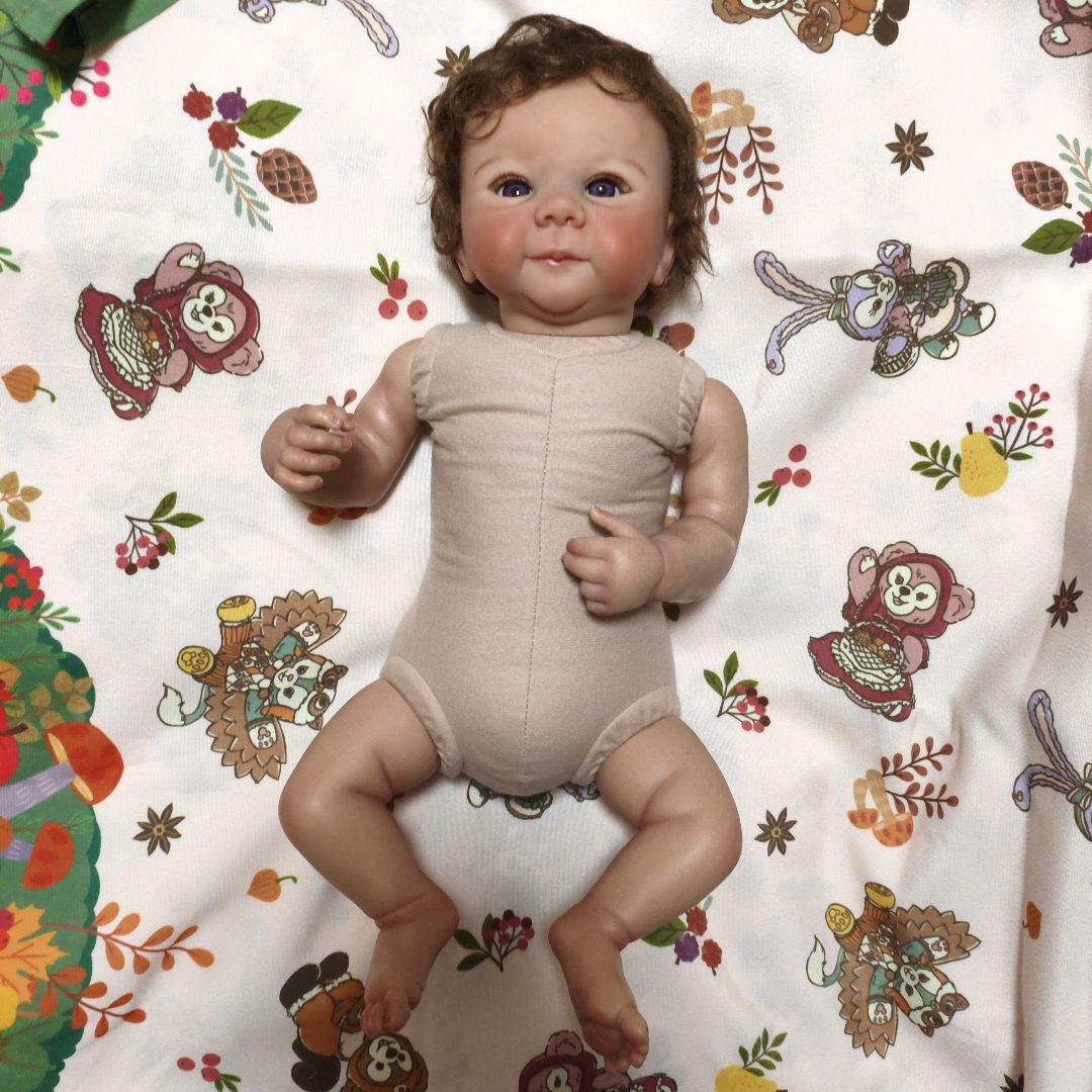 美品】ぷっくりほっぺちゃん２体セット♡ずっしり重たいリボーンドール※服付きません