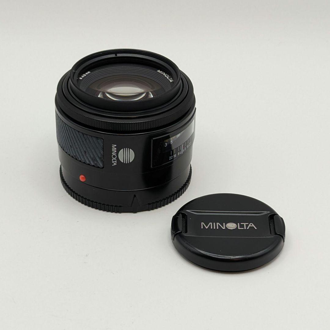 MINOLTA AF 50mm F1.4 ミノルタ 動作OK