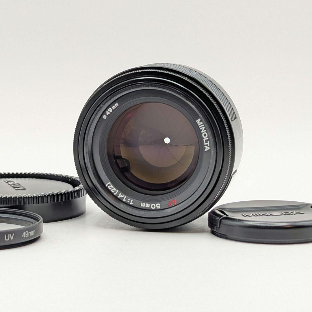 MINOLTA AF 50mm F1.4 ミノルタ 動作OK