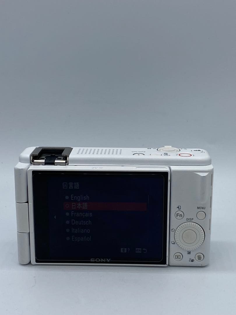 【返品保証・動作確認済】SONY ZV-1F ホワイト
