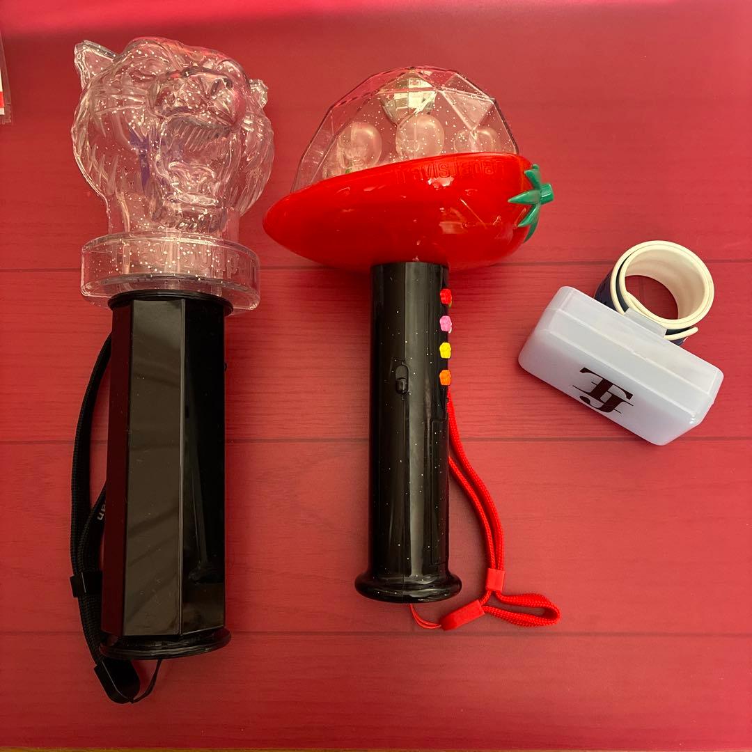 Travis Japan トラジャ ペンライト セット 銀テープつき