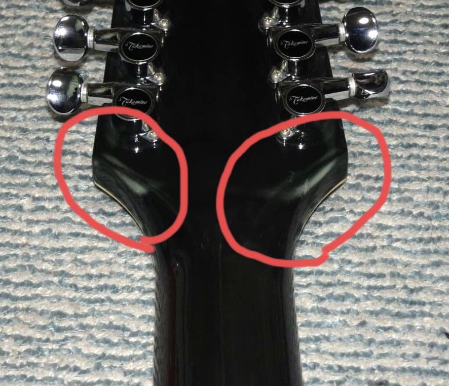 Takamine 12弦アコースティックギターNPT-110-12プリアンプ不良