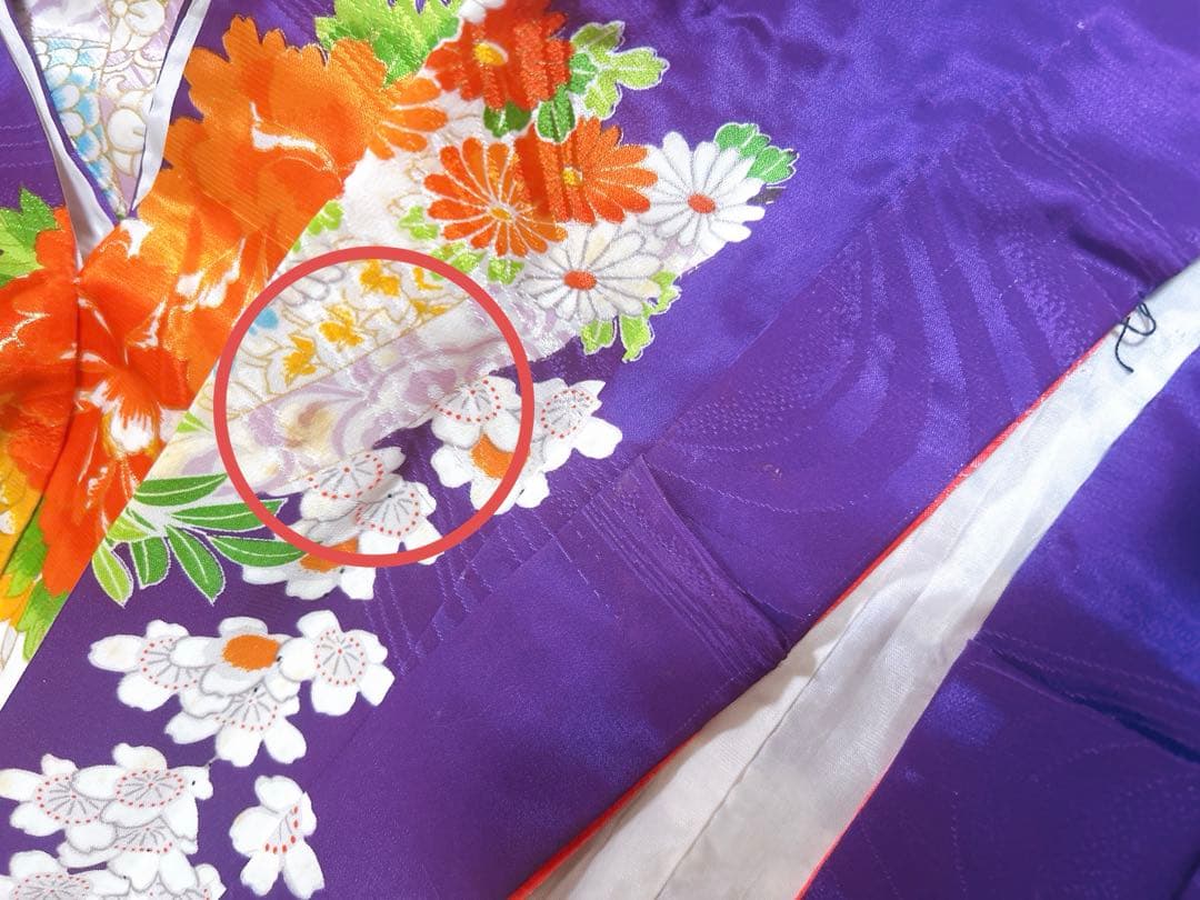 お買い得品♡七五三　7歳　女の子　フルセット　一式　紫系