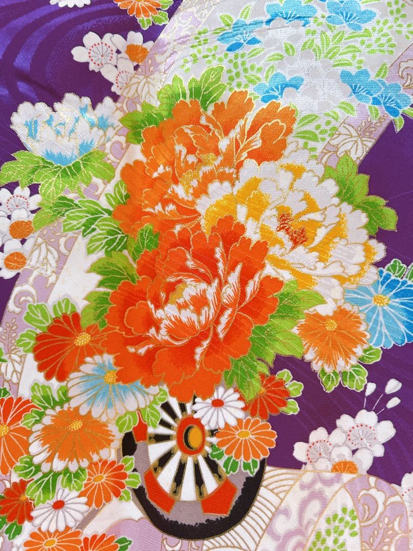 お買い得品♡七五三　7歳　女の子　フルセット　一式　紫系