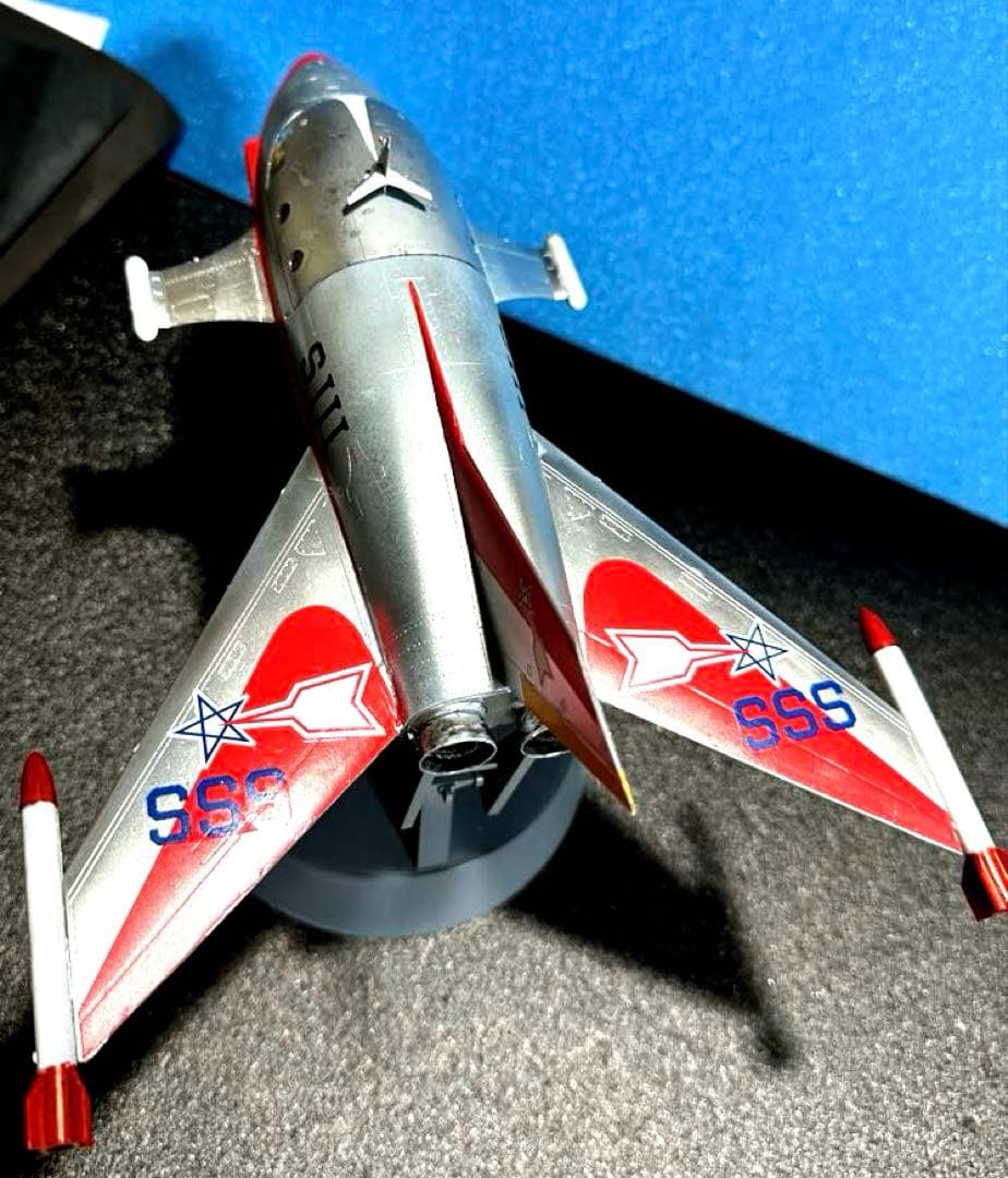 ハセガワ ウルトラマンジェットビートルw/特殊潜航艇S号流星マーク付き