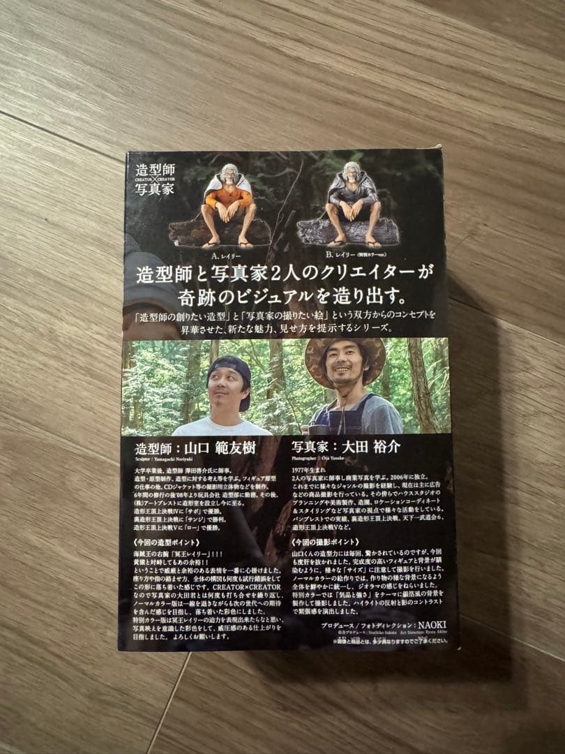 ONE PIECE CREATOR × 造型師×写真家×レイリー