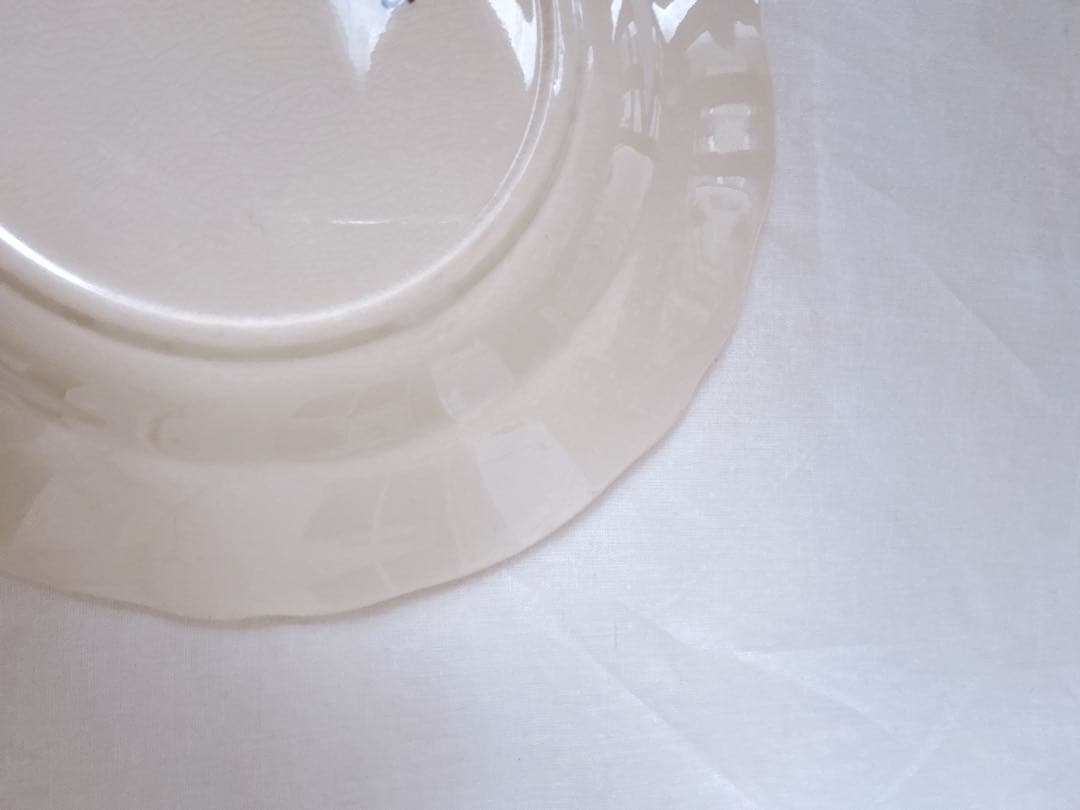 フランスアンティーク　Sarreguemines デザートプレート④