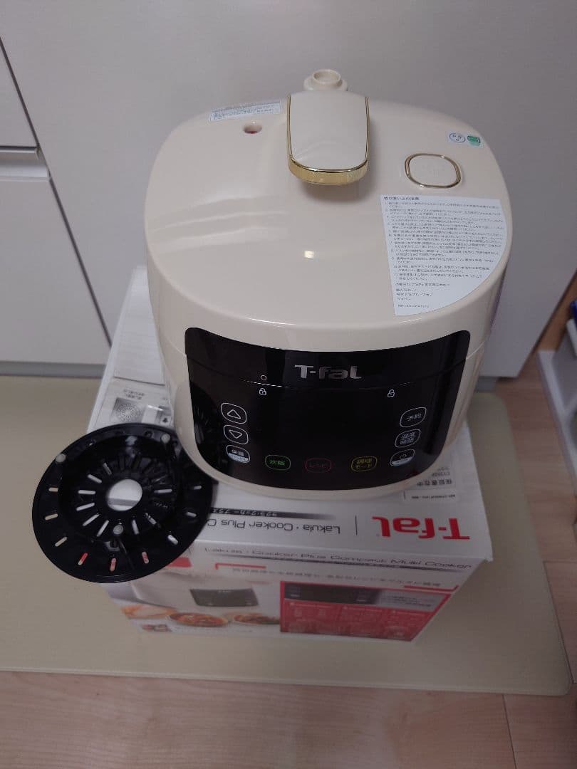 T-fal ラクラ・クッカー　プラス　コンパクト電気圧力鍋　CY352AJP