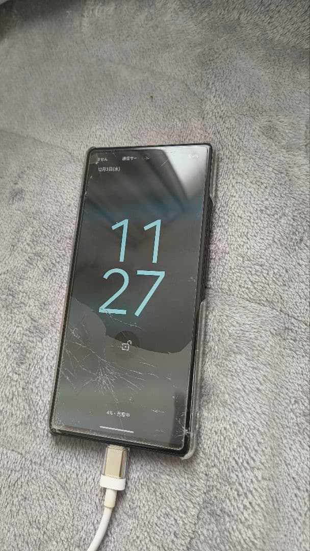Google Pixel6a　画面割れジャンク