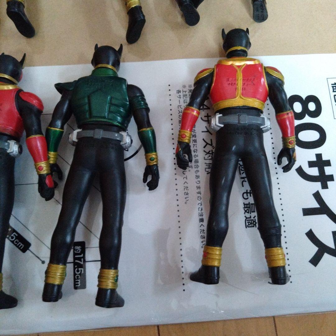 【価格交渉可】仮面ライダー フィギュア 龍騎、アギト、クウガ　ソフビ