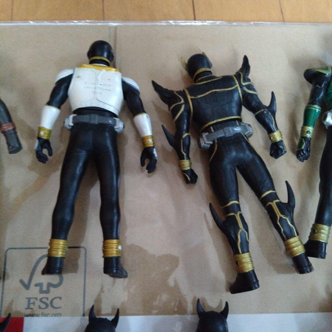 【価格交渉可】仮面ライダー フィギュア 龍騎、アギト、クウガ　ソフビ