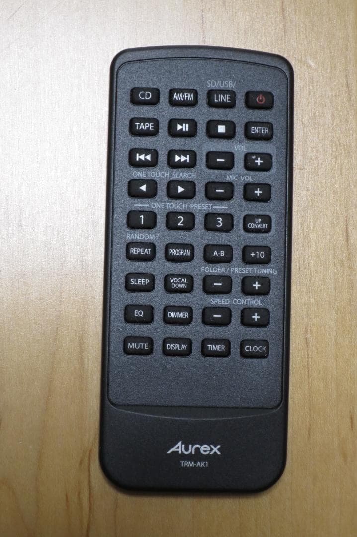 Aurex ハイレゾ対応SD/USB/CDラジオカセットレコーダー TY-AK1